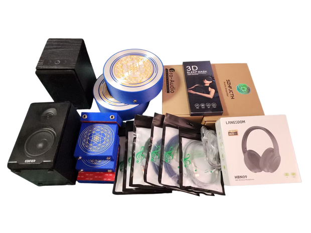 Vibroacoustic Therapy DIY Sound Bed Kit Attachments for Massage Table