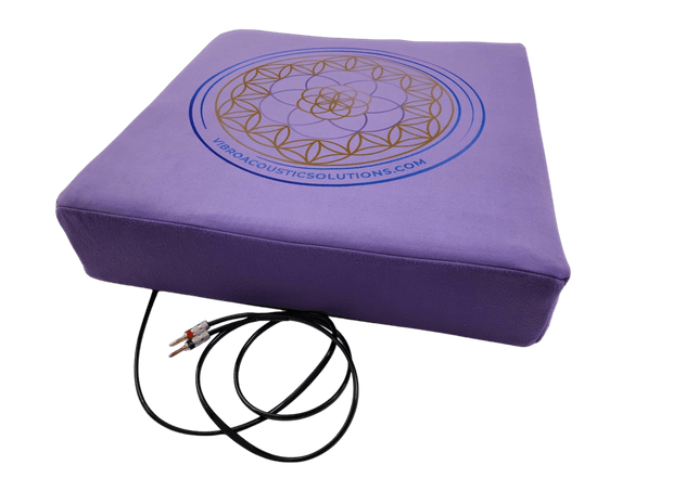 Large Vibroacoustic Therapy Meditation Cushion bundle with custom amplifier - Vibroacoustic Solutions