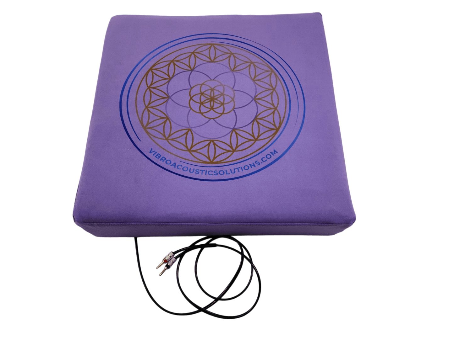 Large Vibroacoustic Therapy Meditation Cushion bundle with custom amplifier - Vibroacoustic Solutions