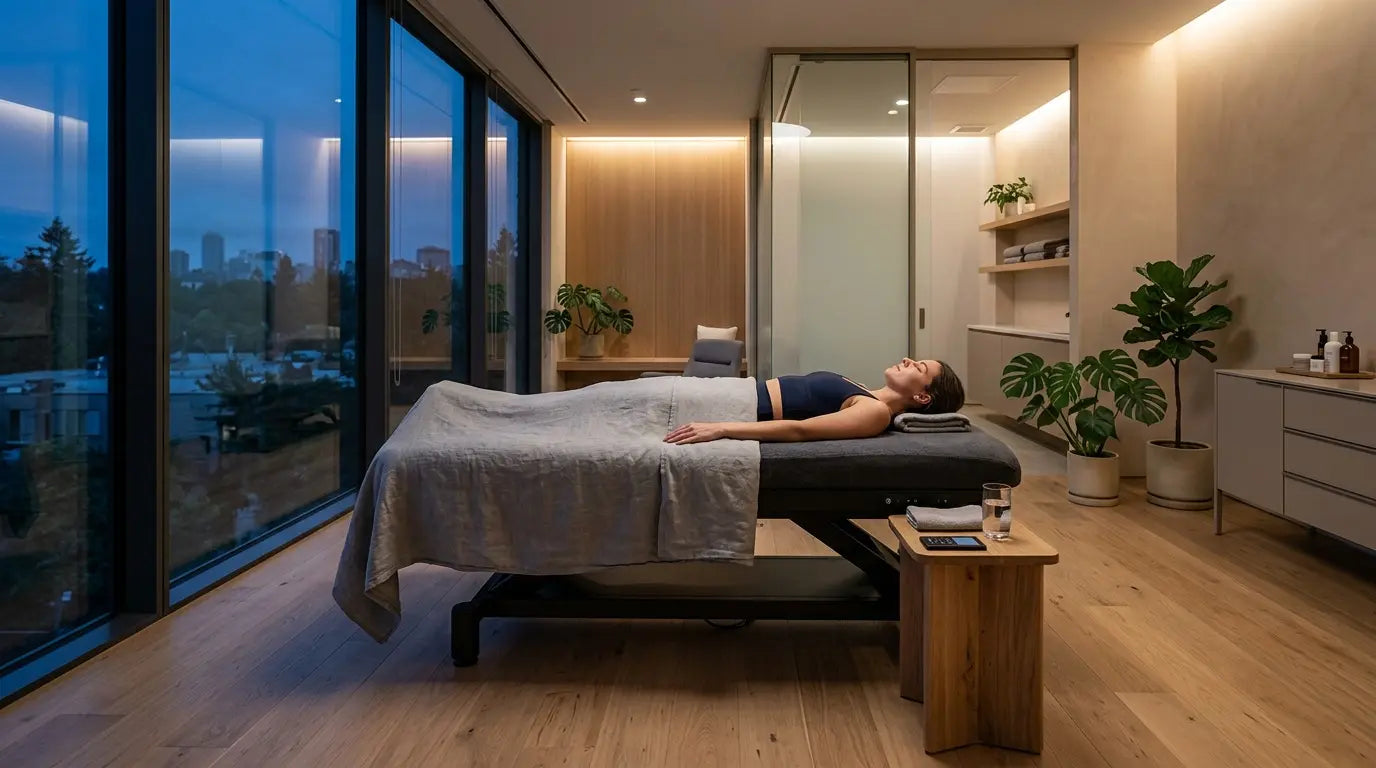 Explore vibroacoustic therapy (VAT) for somatic grounding and nervous system regulation. Support your Vagus Nerve through low-frequency resonance