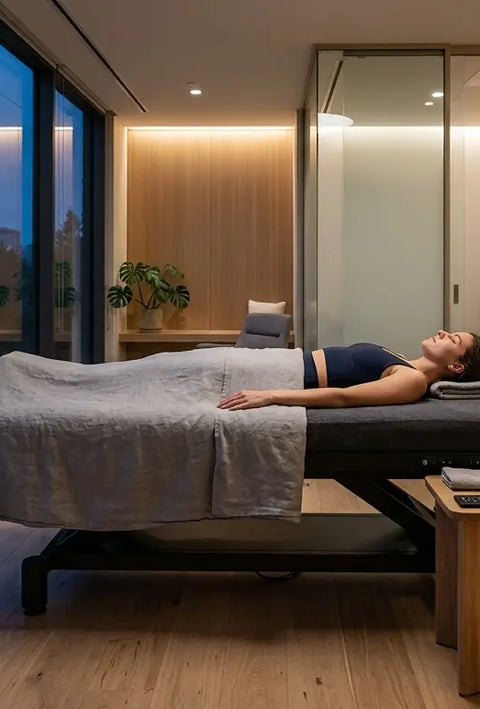 Explore vibroacoustic therapy (VAT) for somatic grounding and nervous system regulation. Support your Vagus Nerve through low-frequency resonance