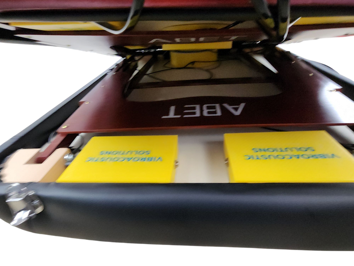 Vibroacoustic Therapy Massage Table Attachments with custom Amplifier Bundle