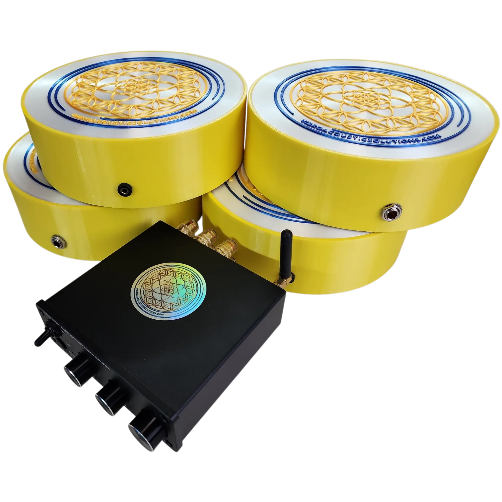 4-Transducer Vibroacoustic Therapy System | Pro Sound Bed Kit (2026)