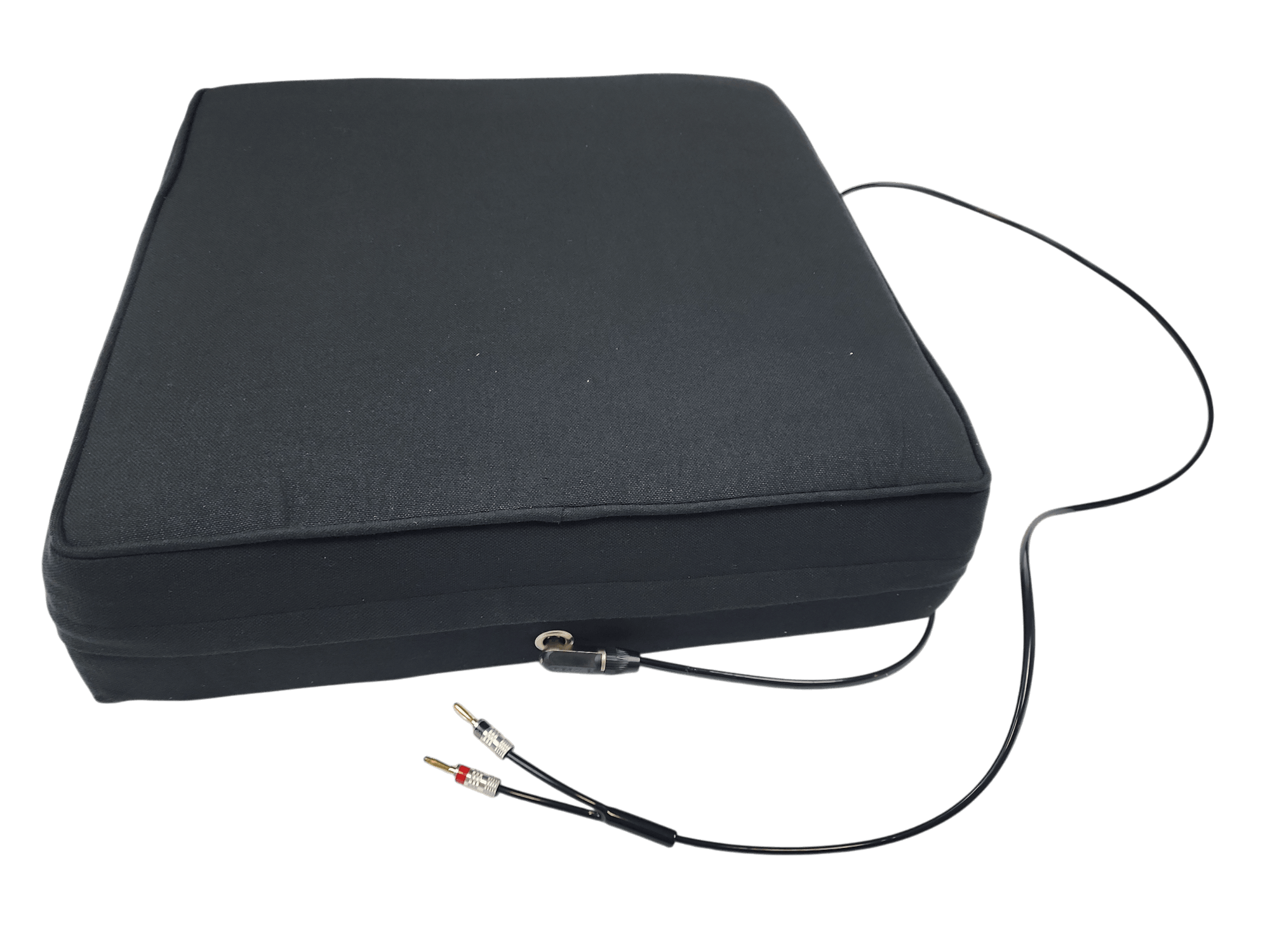 Vibroacoustic Therapy Cushion, Floor or Recliner Cushion with 4 Tactile Transducers - Vibroacoustic Solutions
