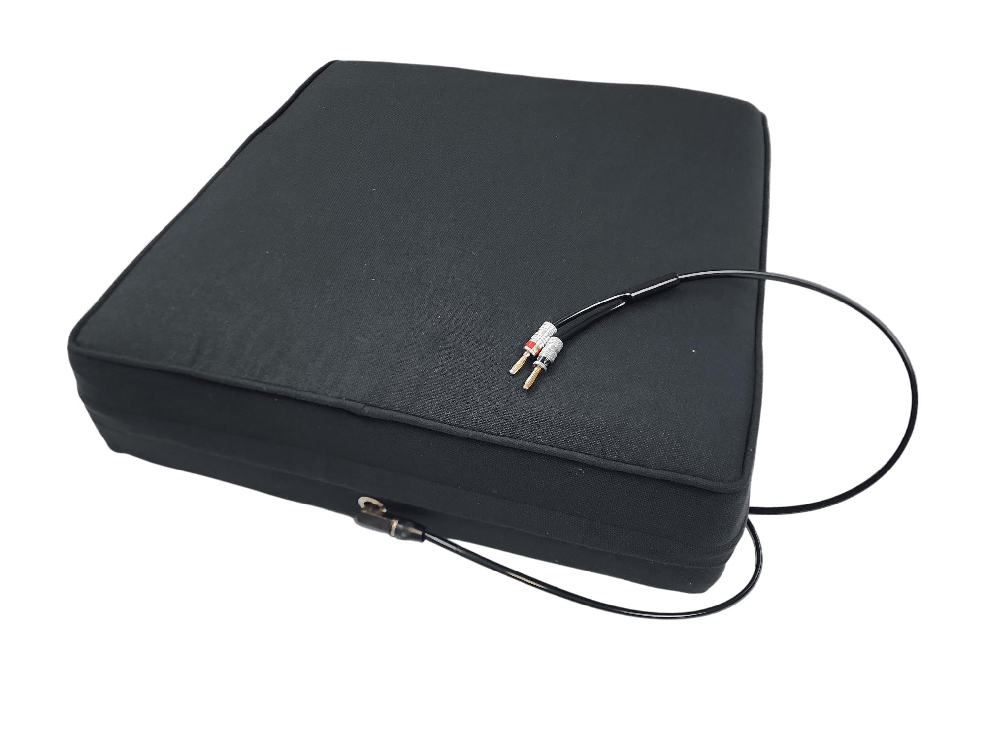 Vibroacoustic Therapy Cushion, Floor or Recliner Cushion with 4 Tactile Transducers - Vibroacoustic Solutions