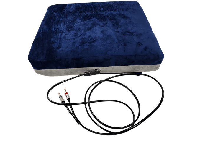 Vibroacoustic Chair Cushion for Office/Gaming chair with 4 Tactile Transducers - Vibroacoustic Solutions