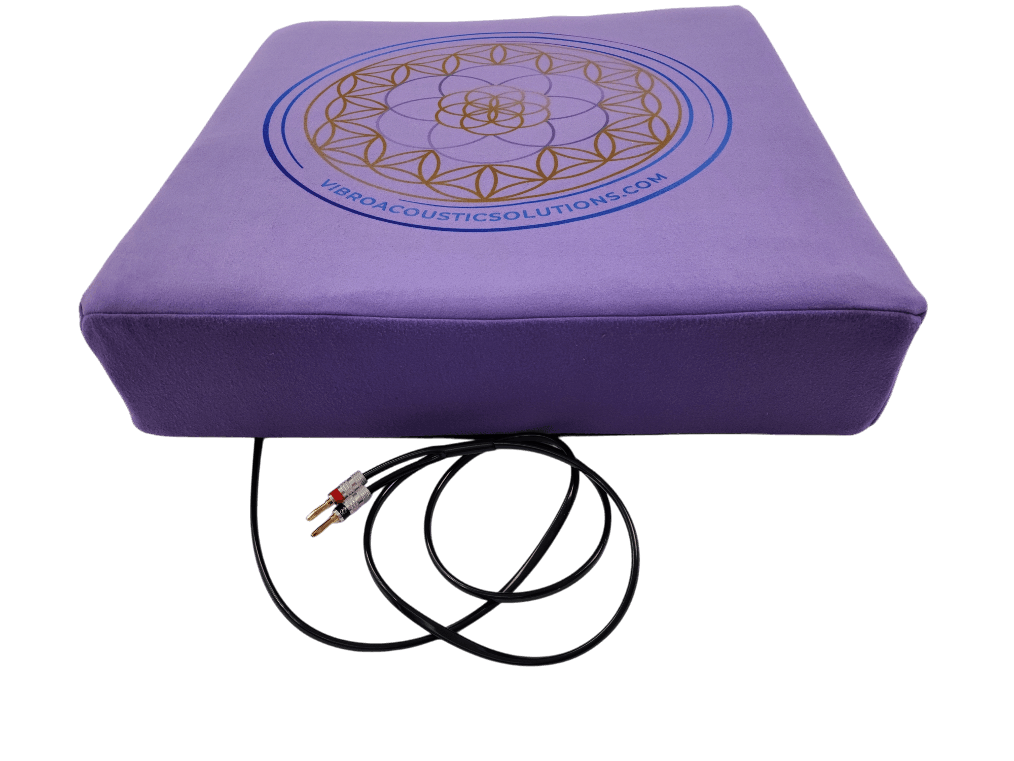 Large Vibroacoustic Therapy Meditation Cushion bundle with custom amplifier - Vibroacoustic Solutions