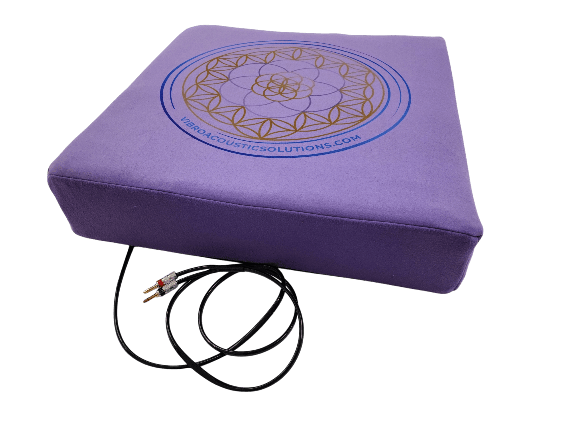 Large Vibroacoustic Therapy Meditation Cushion bundle with custom amplifier - Vibroacoustic Solutions