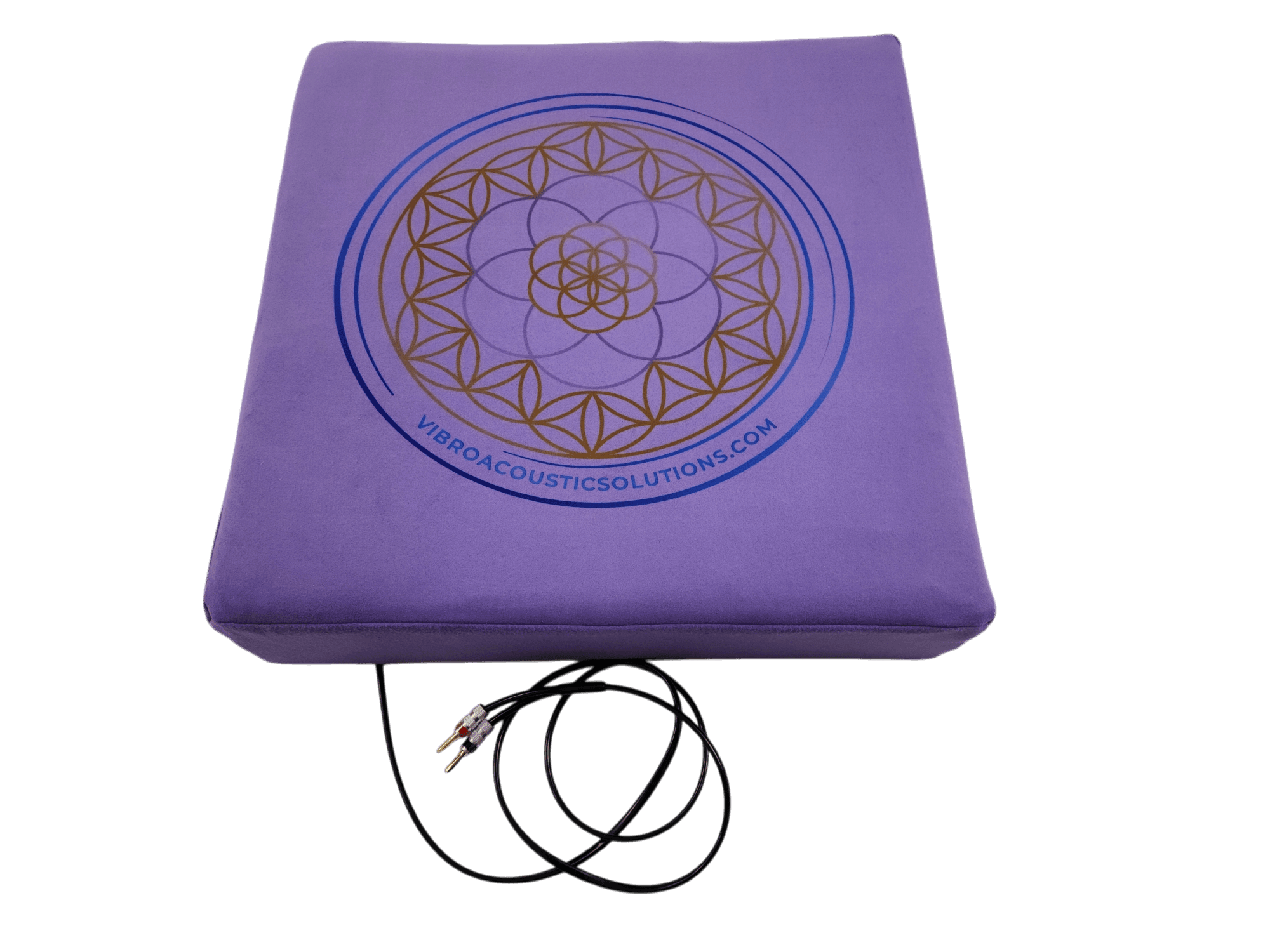 Large Vibroacoustic Therapy Meditation Cushion bundle with custom amplifier - Vibroacoustic Solutions