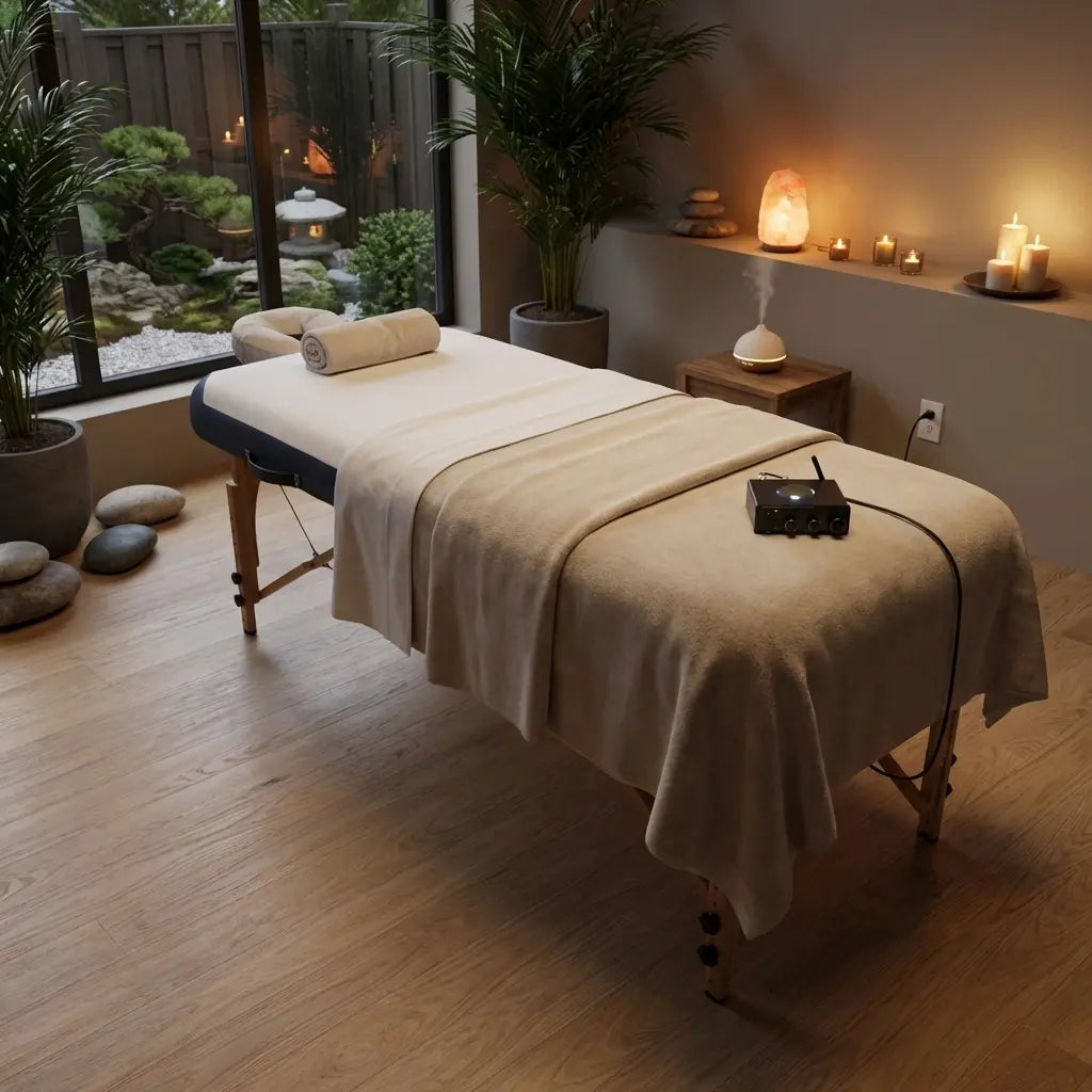 Vibroacoustic Bed: Deluxe System for Vibroacoustic Therapy