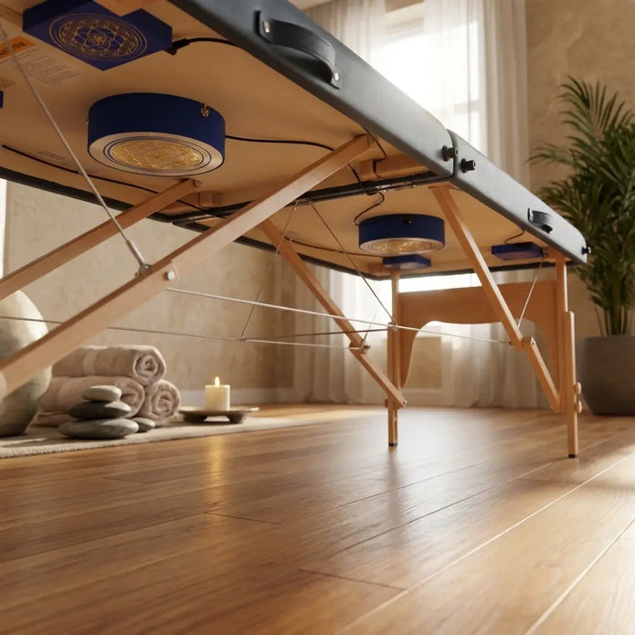 Vibroacoustic Bed: Deluxe System for Vibroacoustic Therapy 6 Transducers