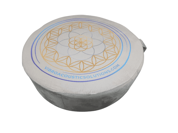 Vibroacoustic Therapy Zafu Meditation Cushion bundle with custom amplifier - Vibroacoustic Solutions