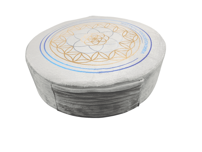 Vibroacoustic Therapy Zafu Meditation Cushion bundle with custom amplifier - Vibroacoustic Solutions